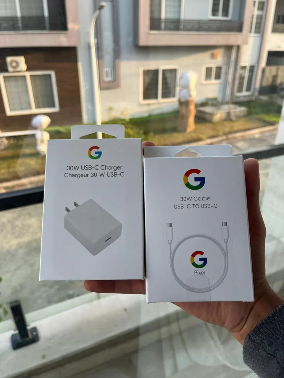 Google Pixel 30W and 45W charger comparison in Pakistan