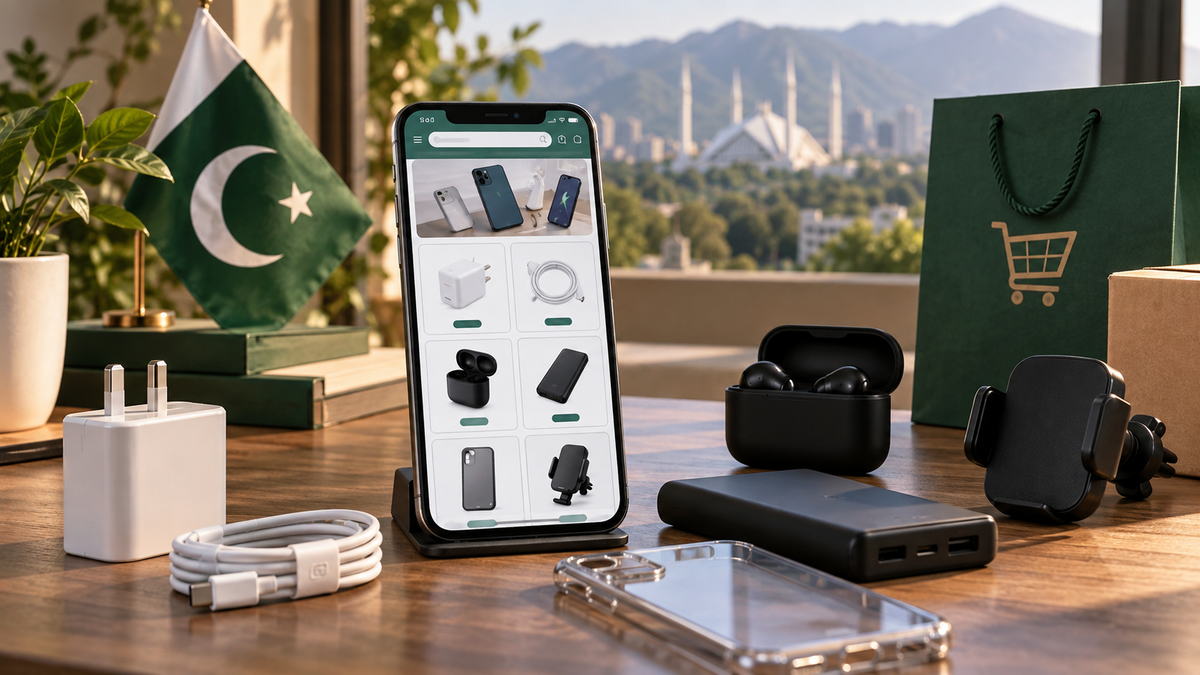 Shopping for authentic mobile accessories in Pakistan