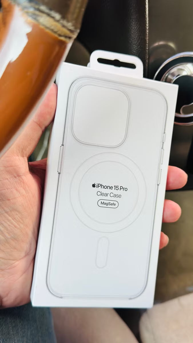 Apple Original Transparent Case With Magsafe for iPhone – All Models | Smooth & Protective