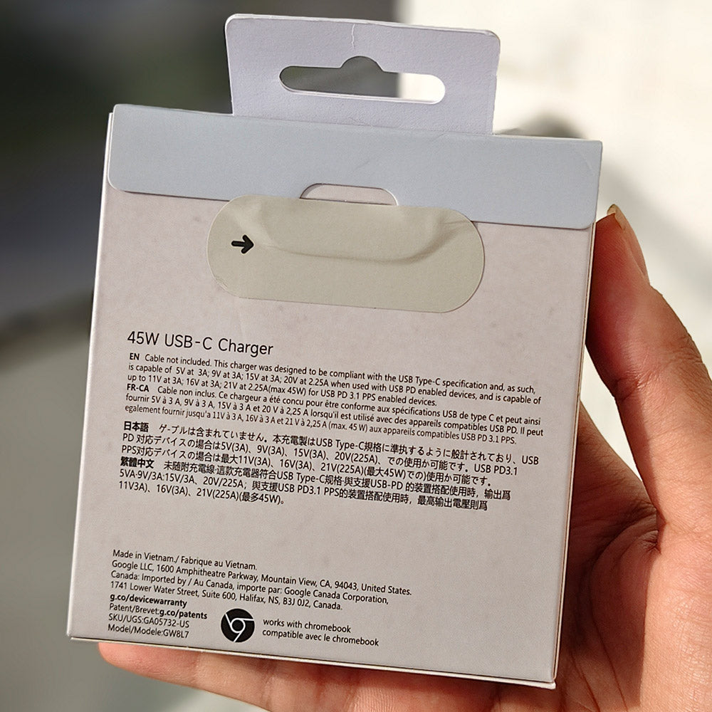 Google 45W USB-C Charger (EU Version