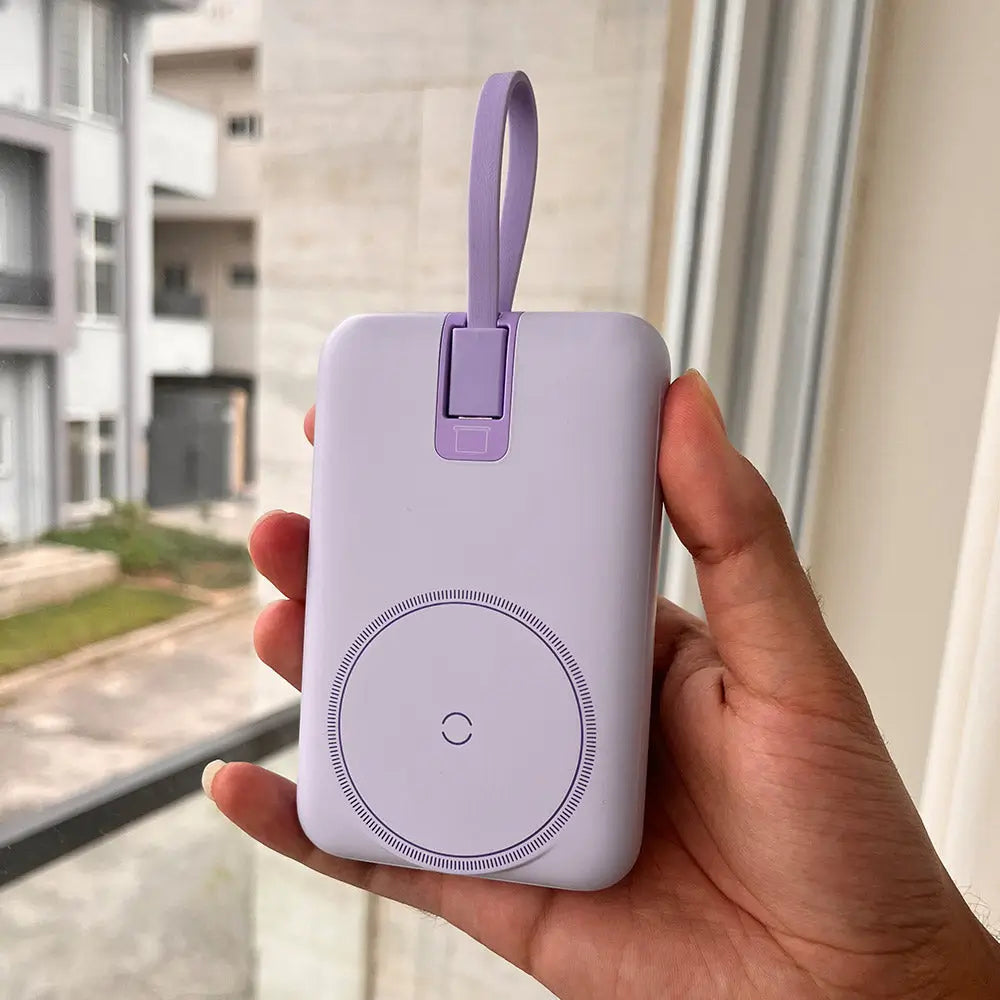 Move Speed 10000mAh Power Bank – front view – iSmartHub Pakistan