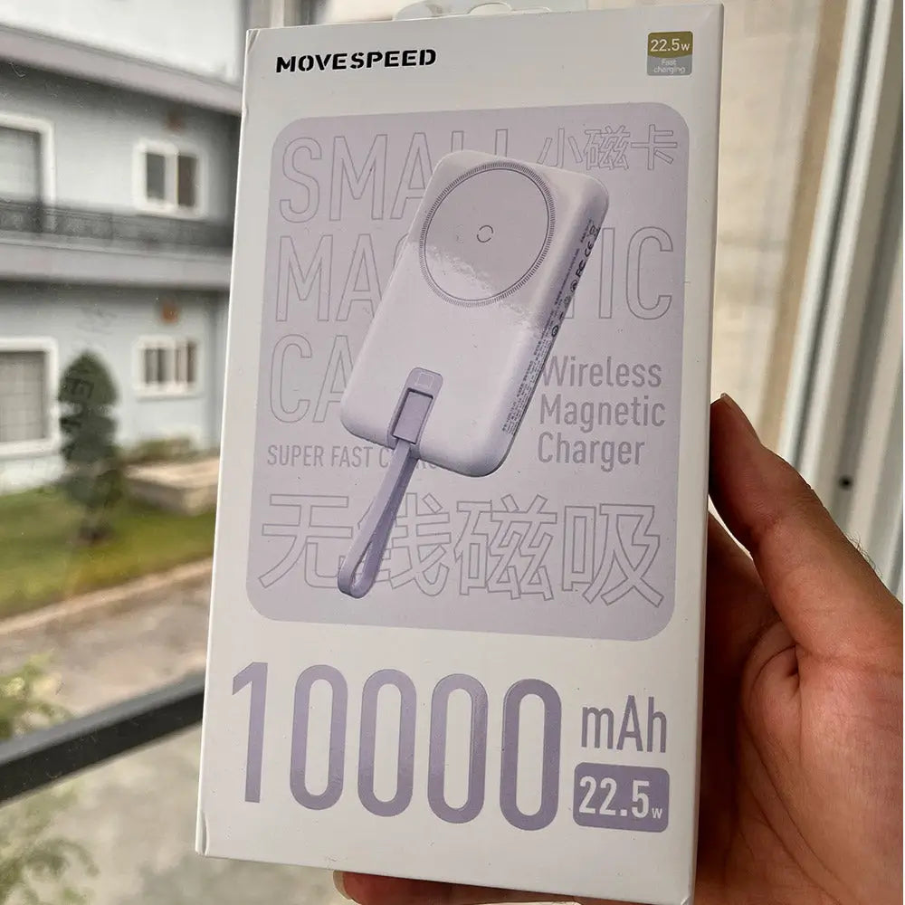 Move Speed 10000mAh Power Bank – back view – iSmartHub Pakistan