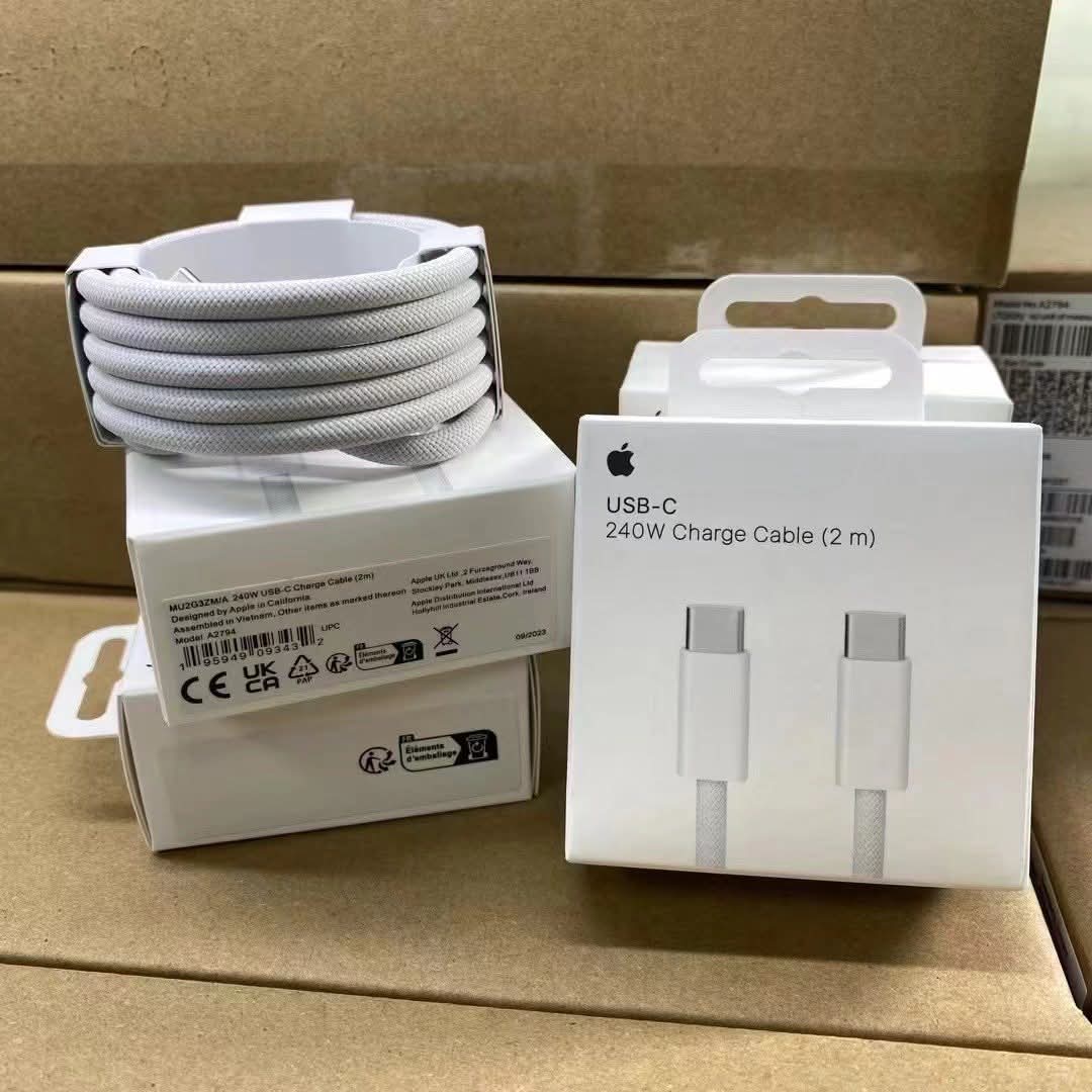 Original Apple 240W USB-C Charge Cable (2 m)  for iphone, MacBook, iPad & USB-C Devices