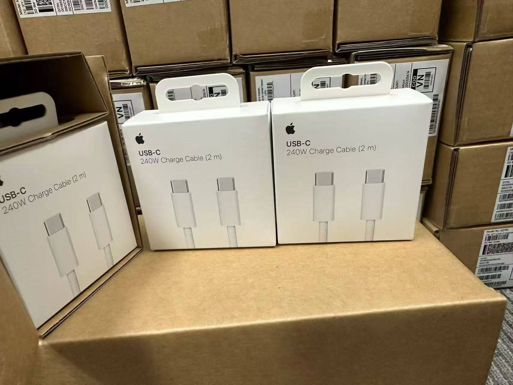 Original Apple 240W USB-C Charge Cable (2 m)  for iphone, MacBook, iPad & USB-C Devices