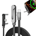 AvaNext 240W USB-C Cable with Phone Stand – front view – iSmartHub Pakistan
